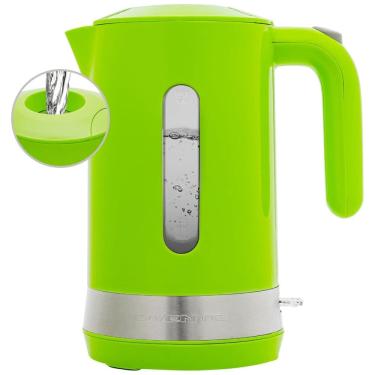 Imagem de Chaleira Elétrica OVENTE 1,8 Litros, 1500W - Fervura Rápida para Café ou Chá, Livre de BPA, ProntoFill, Janela de Nível de Água,