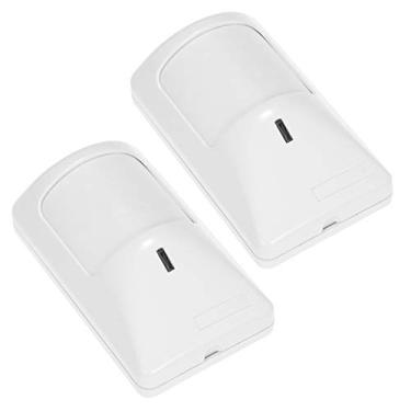 Imagem de Sensor Imune Pir Imune, Detector de Infravermelho Duplo, Alarme Falso Angular 8mx8m para de Segurança Doméstica Com Tecnologia MCU (WHITE #-2)