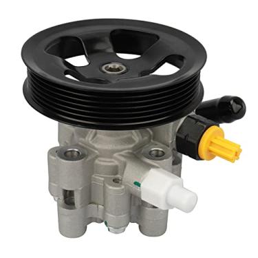 Imagem de IRONTEK Bomba de direção hidráulica 21-5345 com polia para Toyota 2003 2004 2005 2006 2007 2008 Corolla 1.8L, para Toyota 2003-2008 Matrix 1.8L, para 2003-2008 para Pontiac Vibe 1.8L Power Assist Bomba Bomba 21-5345 cm
