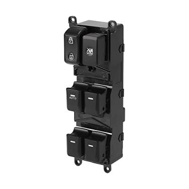 Imagem de X AUTOHAUX Interruptor de janela de alimentação lateral do motorista mestre 93570-1W155 substituição para Kia Rio 2012-2015