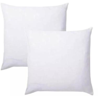 Imagem de Kit 2 Refil Enchimento Almofada 60x60 Fibra Siliconada