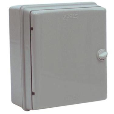 Imagem de Quadro de Distribuição de Sobrepor 9-DIN Porta Opaca - SCD9POR - STECK