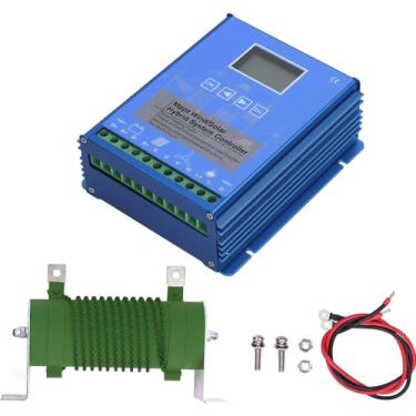 Imagem de 48V,Controlador de Carga Híbrido Eólico Solar 12V 24V 48V 8000W, Carregamento MPPT para Painel Solar e Turbina Eólica, Aplicável a Bateria de Lítio e Chumbo-Ácido 12v