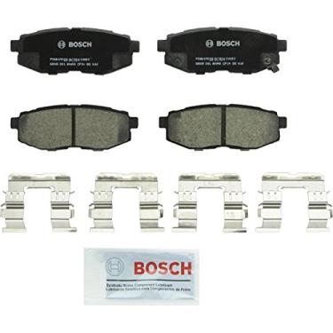 Imagem de BOSCH BC1124 QuietCast Conjunto de pastilhas de freio a disco de cerâmica premium - compatível com Scion FR-S selecionado; Subaru B9 Tribeca, BRZ, Forester, Legacy, Outback, Tribeca; Toyota 86;