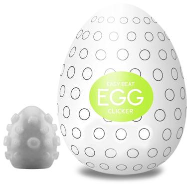 Imagem de Ovo Mastubador Penis Clicker Egg Estimulo Sexshop Fl
