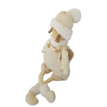Imagem de Menino Decorativo Sentado Em Tecido 52cm