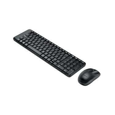 Imagem de Kit Mouse+teclado Logitech Mk220 S Fio Usb Rc Nano