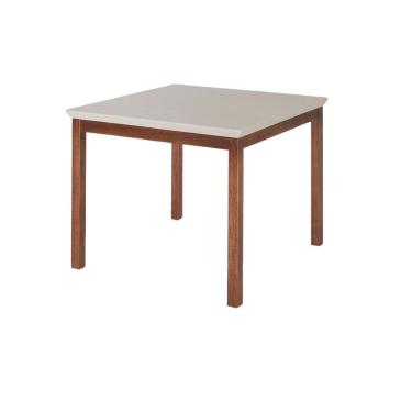 Imagem de Mesa Infantil Katerine Quadrada Castanho