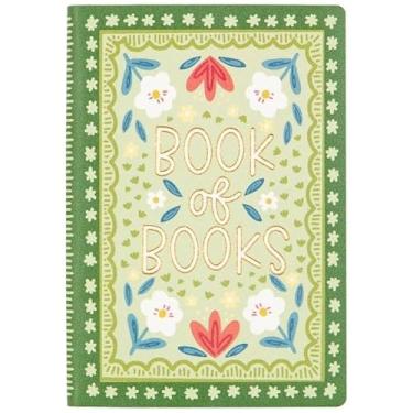 Imagem de Pippi Post Caderno mini livro de livros, diário de couro de viagem de 7 x 11 cm, pequeno caderno para rastreamento e leitura, bloco de notas de bolso, presentes para amantes de livros