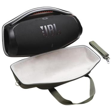 Imagem de L LTGEM Capa Compatível Com Caixa De Som Portátil Jbl Boombox 3, Alça Ombro Ajustável, Verde