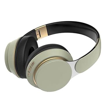 Imagem de FVDPWYE/Fones de Ouvido com Cancelamento de Ruído Fone de Ouvido Dobrável com Microfone para, Verde