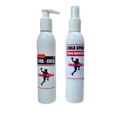 Imagem de Kit Cola Spray para Handebol + Removedor HandCola 200ml