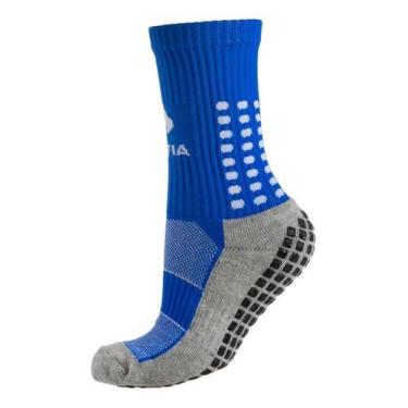 Imagem de Meia Delfia Emborrachado Antiderrapante Treino Cano Baixo, Prd16557