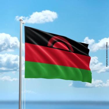 Imagem de Bandeira das Maldivas 80cmx140cm Tecido Oxford 100% Poliéster - PRESEN