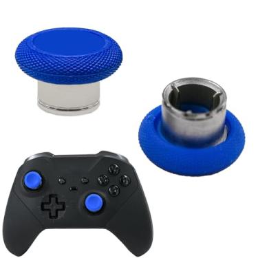 Imagem de Mingxiong Pacote Com 2 Joysticks Elite Para Controle Xbox Series, Analógicos Magnéticos Côncavos De Altura Padrão 0,39 Pol. (Azul)