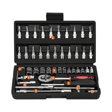 Imagem de Conjunto De Ferramentas Para Reparo De Automóveis AIRAJ De 46/53 Peças