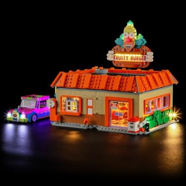 Imagem de BRIKSMAX Kit de luzes 2.0 para Lego Sherlock Holmes Book Nook - Iluminação LED inovadora compatível com Lego Icons 10352 - Conjunto Lego não incluído