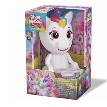 Imagem de Diver Massa Unicórnio Encantado - Divertoys