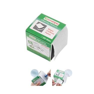 Imagem de Limpador de fibra portátil FC/SC/ST 2,5 mm 1,25 mm LC fibra nua conector universal FOCP