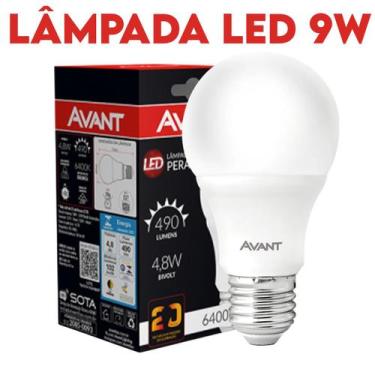 Imagem de Lâmpadas LED 9w Luz Branca 6500k Avant Econômica