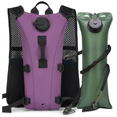 Imagem de ATBP Colete de hidratação para corrida, mochila tática 3L, para ciclismo, maratona, caminhada, mochila masculina e feminina