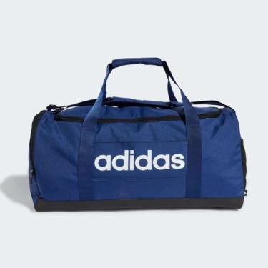 Imagem de Mala Adidas Duffel Essentials Linear Media Marinho, Único