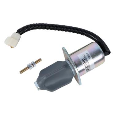 Imagem de ZACHAGER 1753ES-12A3UC5B1S1 119807-77800 SA-3840-T Solenoide de Desligamento de Combustível 12V para Yanmar Mini B27-2 B22 B50-2 Válvula Solenóide de Parada de Escavadeira de Motor Diesel
