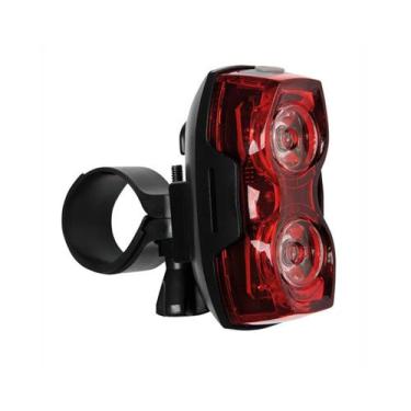 Imagem de Sinalizador Traseiro para Bicicleta em LED - Tramontina, Vermelho