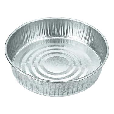 Imagem de Lumax LX-1709 Panela de drenagem galvanizada prata 3,5 galão. Acabamento de zinco brilhante resistente à corrosão. Mede 40,64 cm de diâmetro x 10,16 cm de altura para troca de óleo.