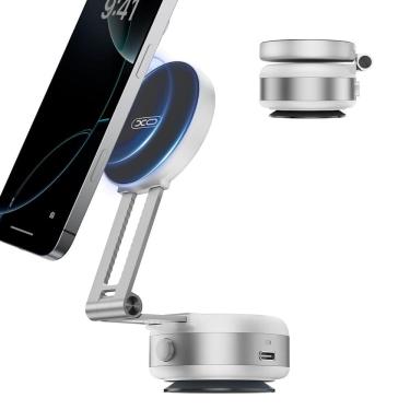 Imagem de Suporte elétrico de sucção magnética a vácuo XO Light Grey