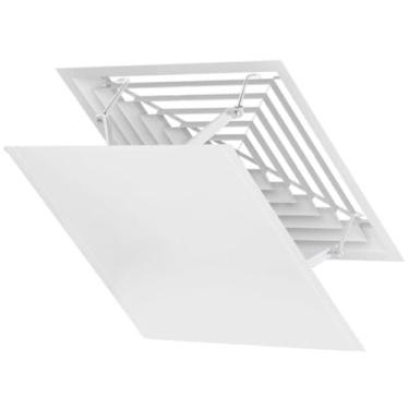 Imagem de HOLIDYOYO Defletor de ventilação de ar condicionado quadrado, desviador de teto