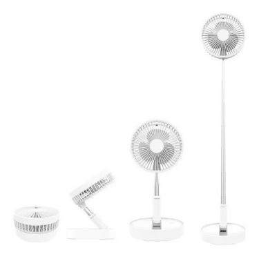 Imagem de Ventilador Portátil Silencioso Dobrável 7200Mah Retrátil