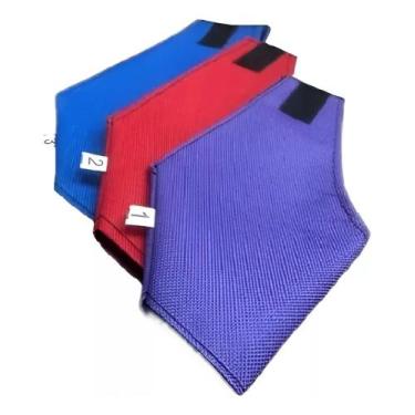 Imagem de Focinheira Nylon Colorida Para Gatos Conjunto 3 Peças Lipet