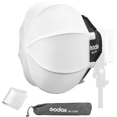 Imagem de GODOX ,Godox-Cs30 Ball Softbox, Lanterna Dobrável Ml100R 11,8" X / 30X30 Cm, Softbox De Montagem Para Ml100Bi Ml60Iibi Ml60Bi Ml60 Ml30Bi Ml30