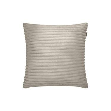 Imagem de Capa De Almofada Decorativa Flannel 45 X 45 - Adomes Palha