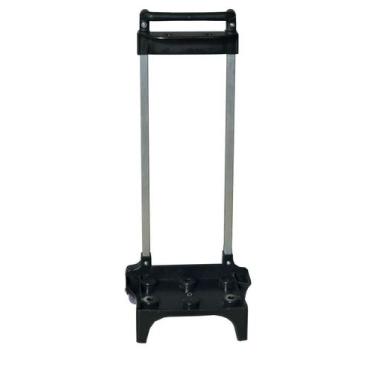 Imagem de Suporte Carrinho Grande 40Cm Rodinha Mochila Escolar Preto - Paulitec