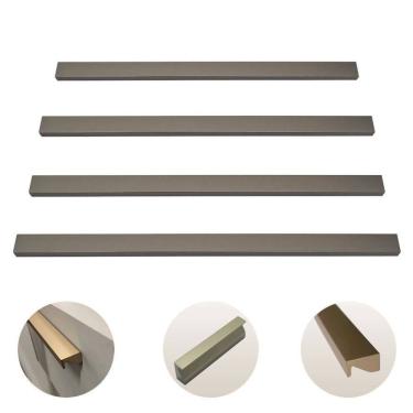 Imagem de Puxador Perfil Libero Nuovo Torralba Furação 64mm 4 Unidades