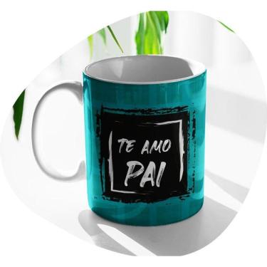 Imagem de Caneca Te Amo Pai De Porcelana 330Ml