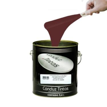 Imagem de Tinta sinalização Ecológica - CONDUZ TINTAS - TERRACOTA - Galão 3,6 L.