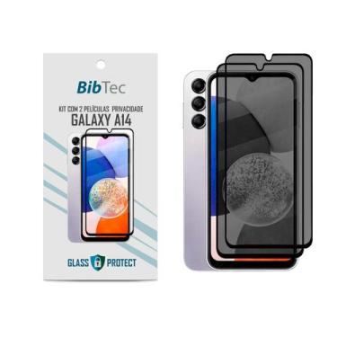 Imagem de Kit 2X Películas Privacidade 3D Anti Espião para Samsung Galaxy A14 Te
