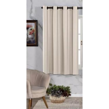 Imagem de Cortina Blackout Corta a Luz 1,40 x 1,80 PVC Black out 100% Veda Luz -
