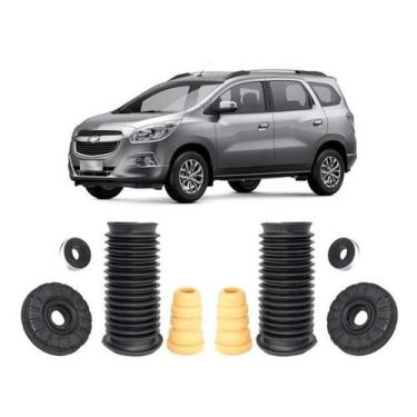 Imagem de Kit Batente Amortecedor Dianteiro Chevrolet Spin 13 / ... - Qualykits
