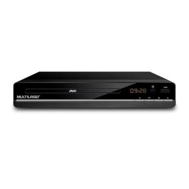 Imagem de DVD Player 3 em 1 Multimídia USB Multilaser Preto - SP252