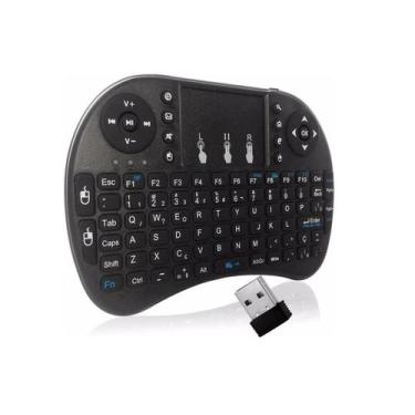 Imagem de Mini Teclado Wireless Keyboard Mouse Smart Tv Android 2.4GHz - Importa