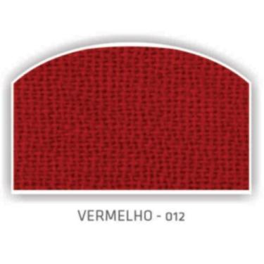 Imagem de Pano de Prato Pé de Galinha 100% Algodão Rolo Com 25 Metros - Cor Verm