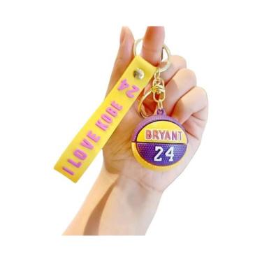 Imagem de Chaveiro 3D De Basquete Kobe Curry James Irving Acessórios Para Mochil