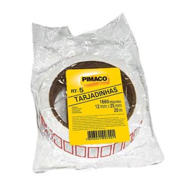 Imagem de Etiqueta p/ preço RT5 20m tarjadinhas - Pimaco