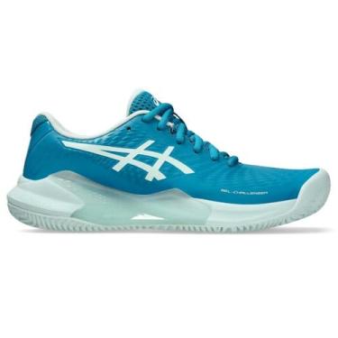 Imagem de ASICS Tênis feminino Gel Challenger 14 Clay, Azul petróleo, 42.5 EU