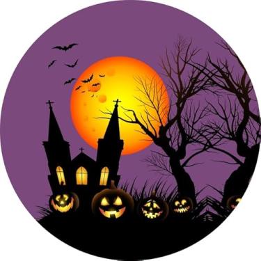 Imagem de Painel Sublimado Festa Redondo 1,50m Halloween (HAL0083)