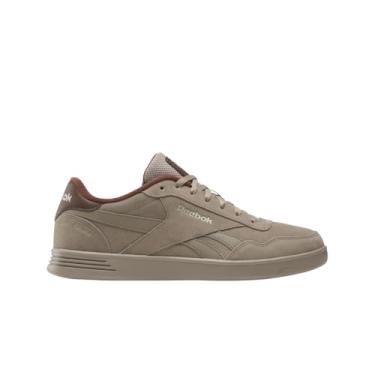 Imagem de Reebok Court Advance Tênis masculino casual tamanho 35 a 48, branco ou preto, Cinza/cinza/marrom campus, 12 Women/10.5 Men